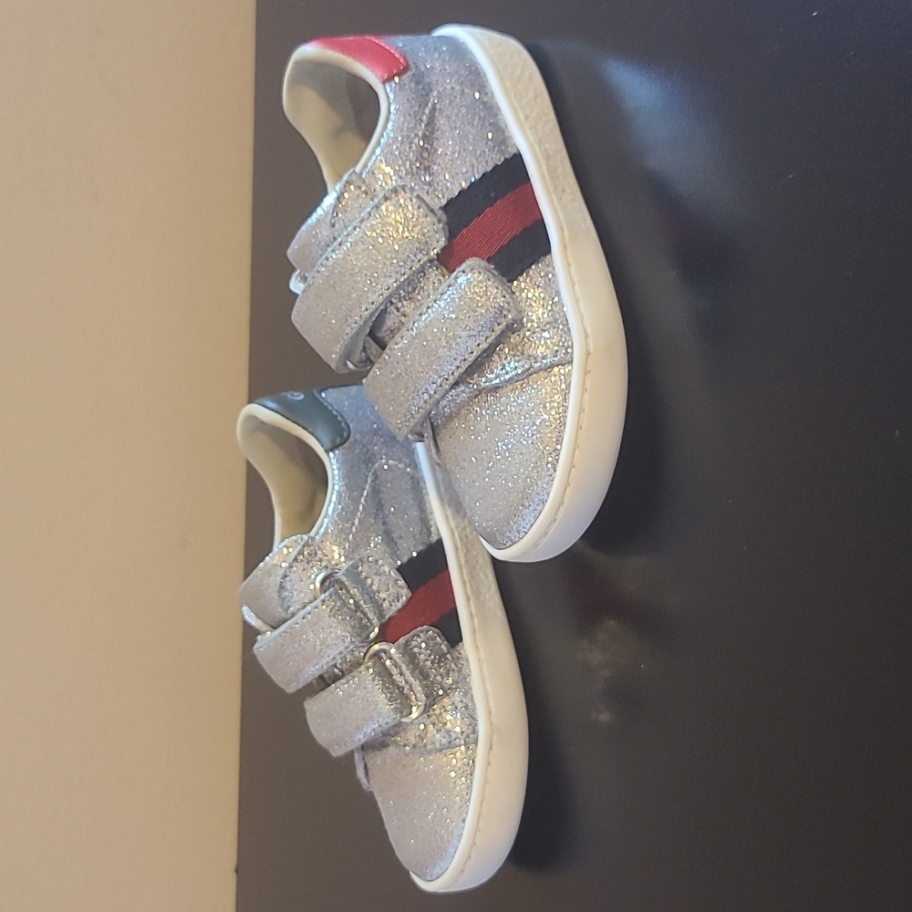 GUCCI Toddler Girls' Ace Glitter Sneakers